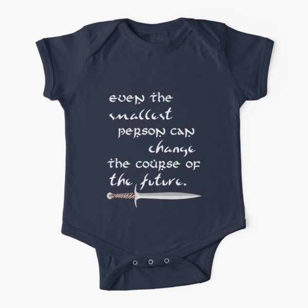 Even The Smallest Person Short Sleeve Baby One-Piece
