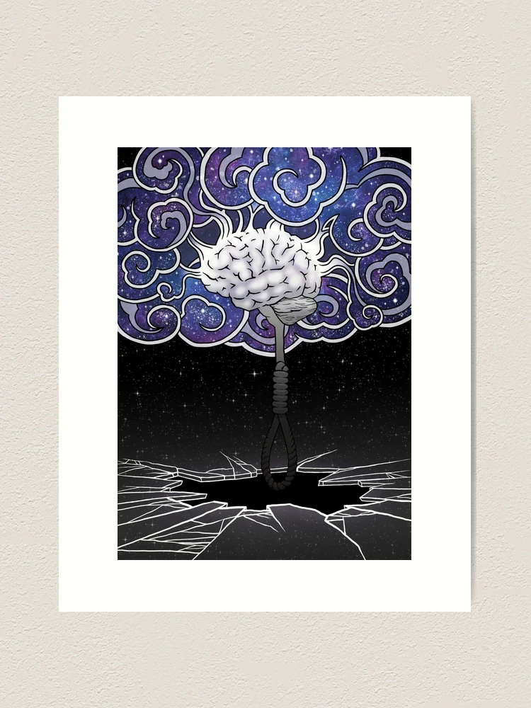 Bipolar Disorder Mania Depression Brain Art