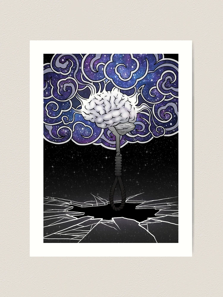 Bipolar Disorder Mania Depression Brain Art