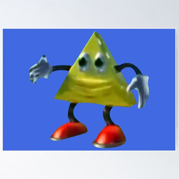Item preview, Dancing Triangle Meme designed and sold by artsylab.