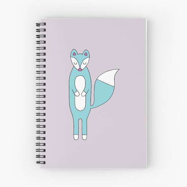 Item preview, Standing fox mint + pink designed and sold by RMK Creative.