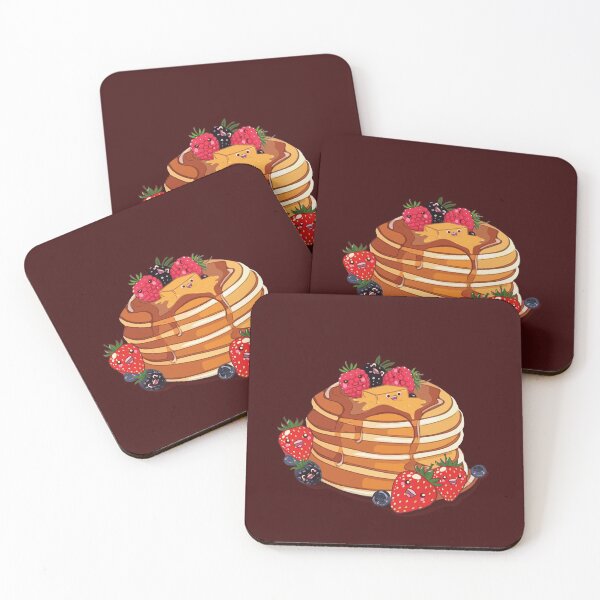 Item preview, Pancake Kawaii strawberry rasberry butter designed and sold by Collagedream.