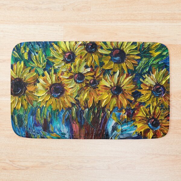 Item preview, SUNFLOWERS — Palette knife designed and sold by Rocky Mountain Artistry.