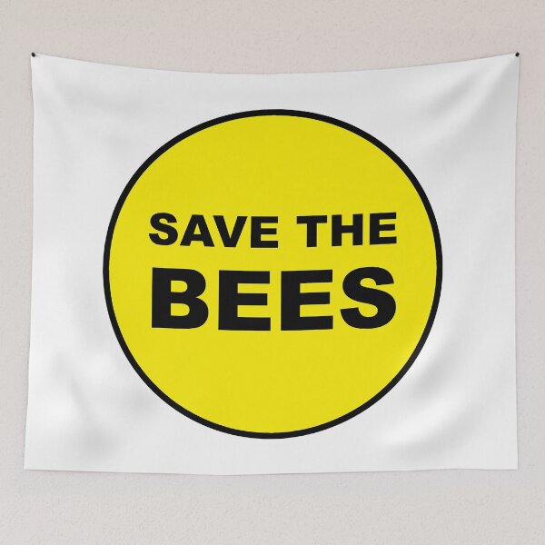 Item preview, Save The Bees! - Rounded designed and sold by NobodysHero.