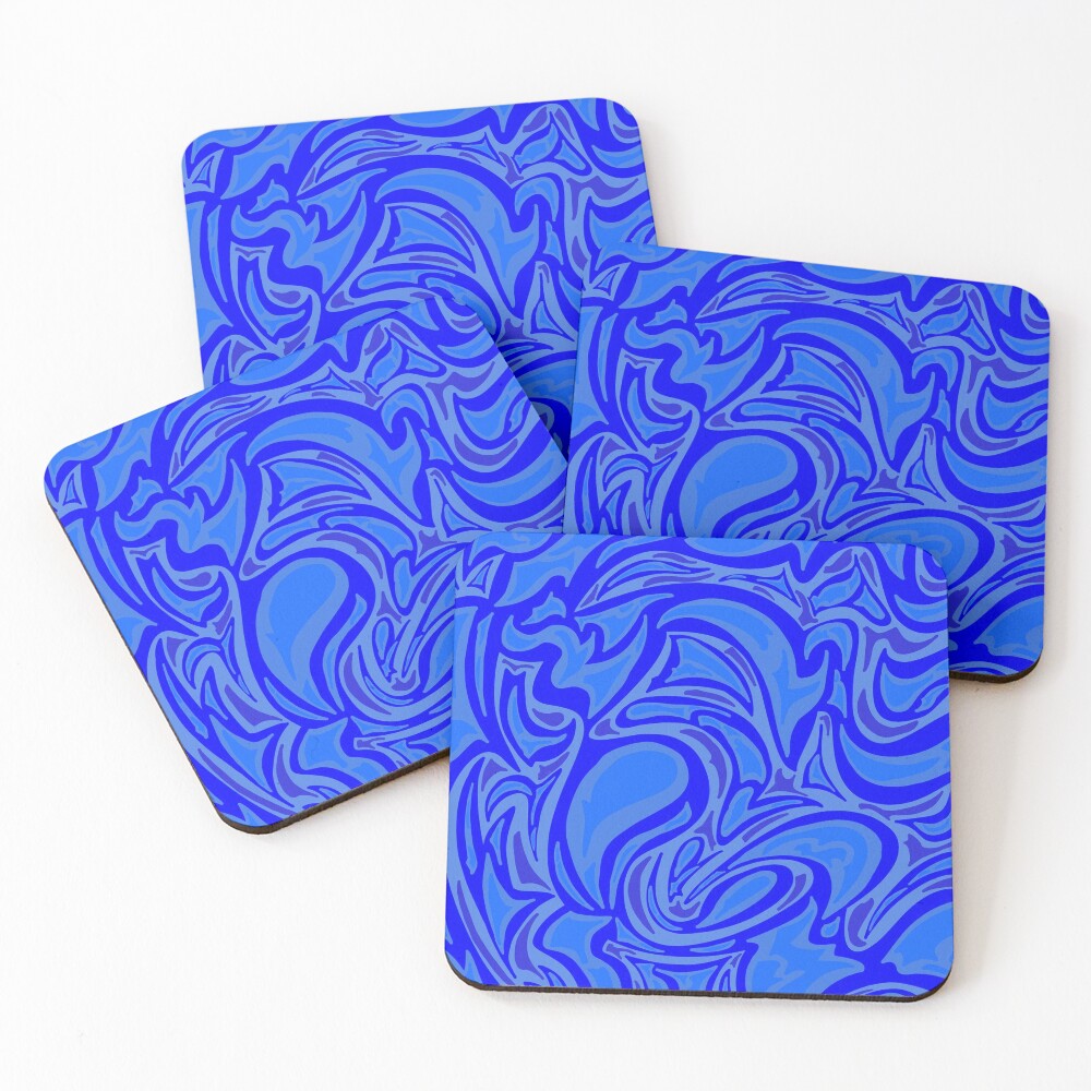 Aperçu de l'œuvre Dessous de verre (lot de 4) créée et vendue par MM92.