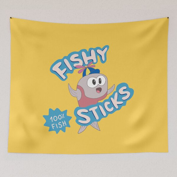 Item preview, Fishy Sticks - We Bare Bears designed and sold by ValentinaHramov.