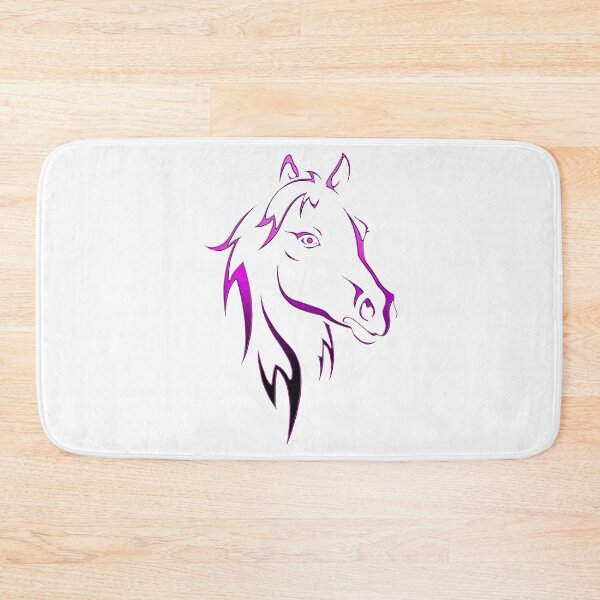 Item preview, Pink Horse Head Silhouette designed and sold by GR-ART.