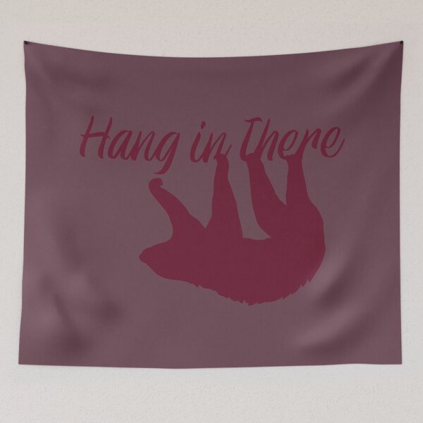 Item preview, Hang in there - sloth designed and sold by GeoCreate.