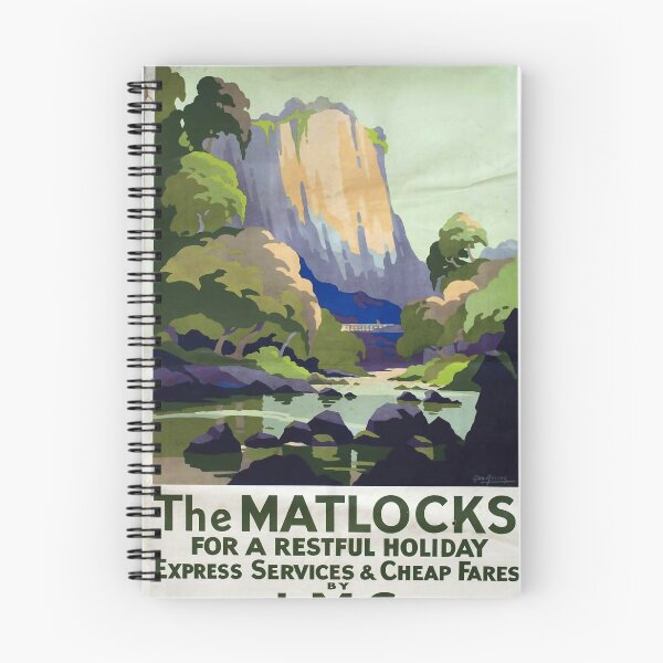 Item preview, The Matlocks vintage travel poster designed and sold by stickart-marek.