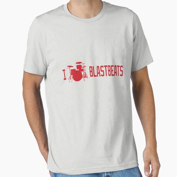 I (drum) BLASTBEATS Essential T-Shirt