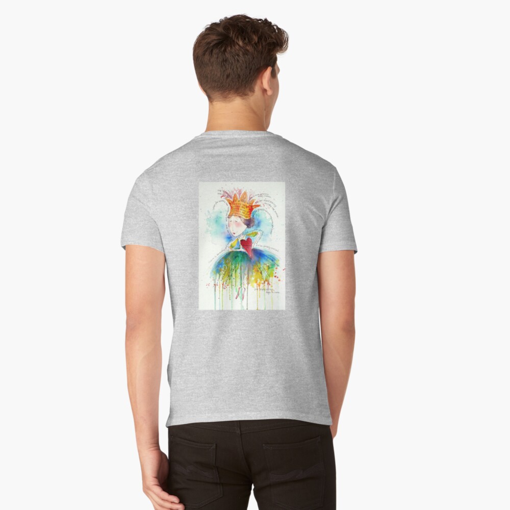 Item preview, V-Neck T-Shirt designed and sold by evacrawford.