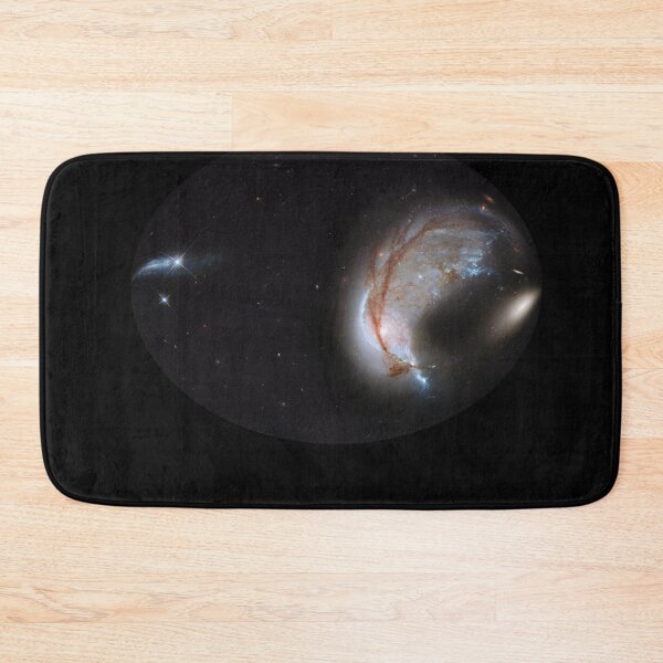 Item preview, Bright Space Sky Two Galaxies in Deep Space Colliding Galaxy Image Circle Design designed and sold by TNDesignStudio.