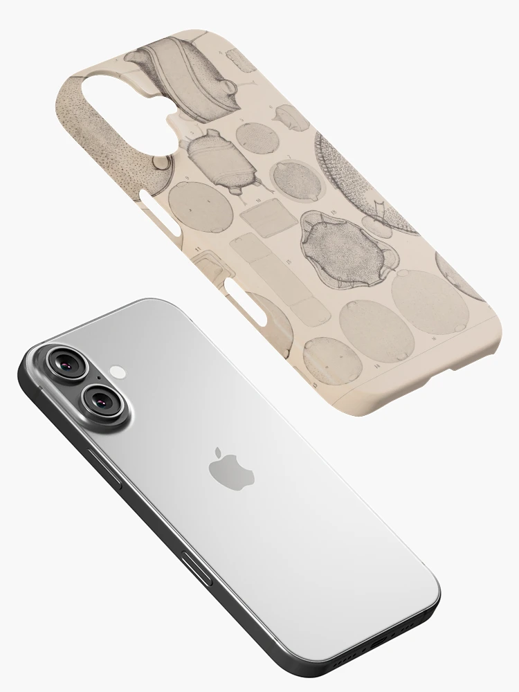 Aperçu 2 sur 4. Coque iPhone avec l'œuvre Atlas der DiatomaceenKunde Leipzig OR... créée et vendue par Rodeoclash.