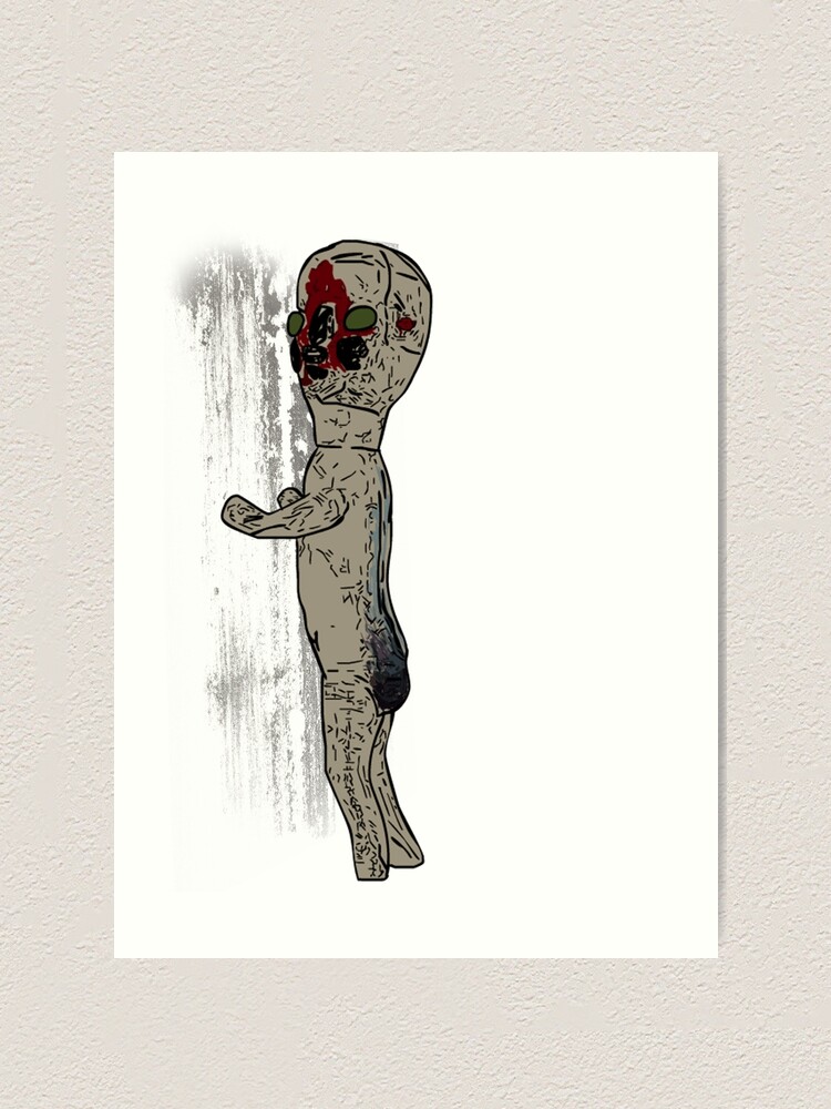 Scp 173 Art Prints for Sale