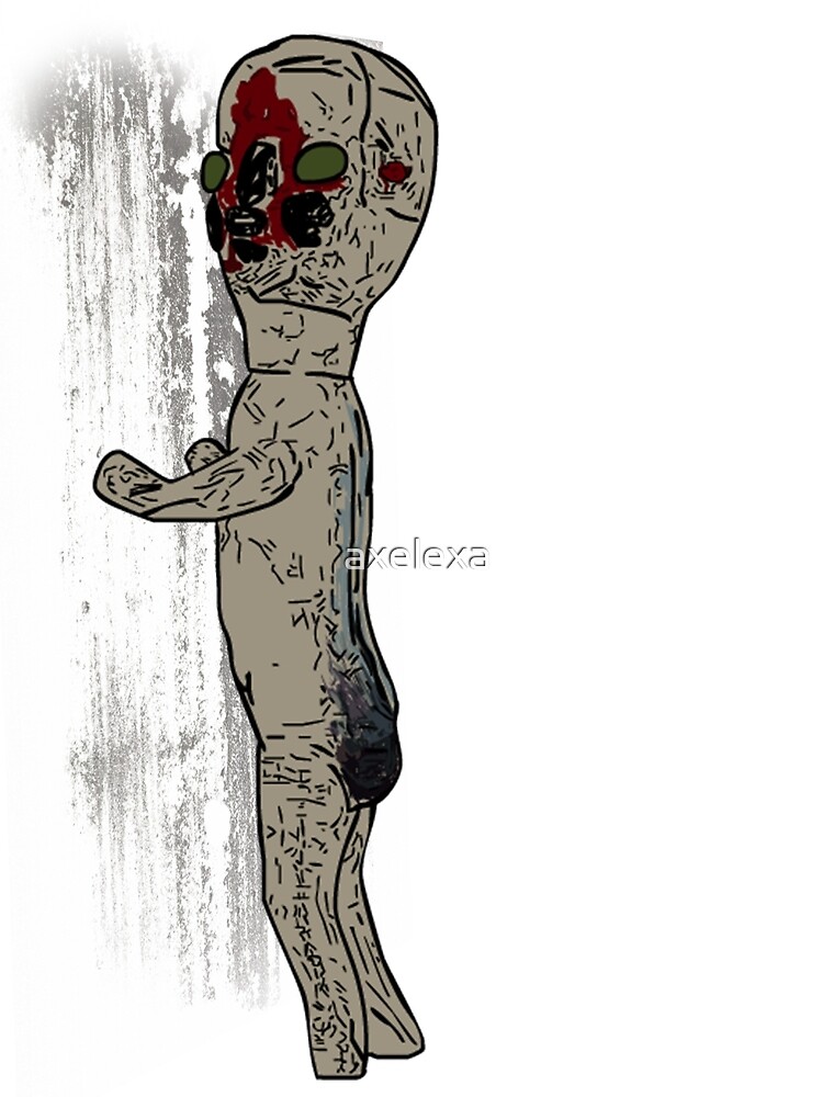 SCP-173 Chibi Postcard for Sale by Foxcada