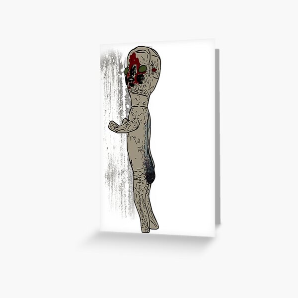 SCP-173 Chibi Greeting Card for Sale by Foxcada