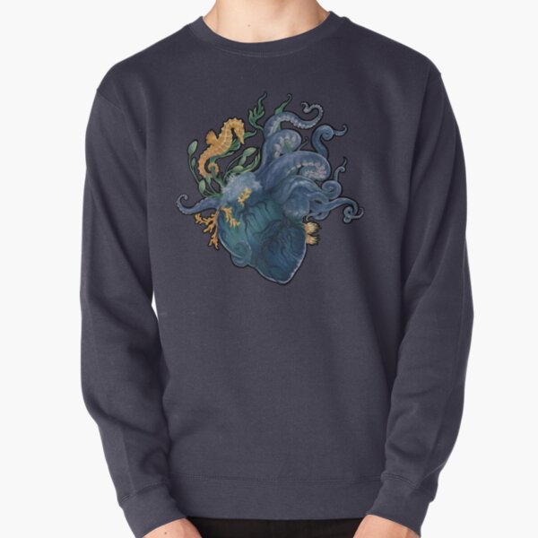 Heart - Ocean Pullover Sweatshirt