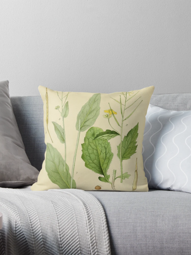 Aperçu 1 sur 4. Coussin avec l'œuvre Billeder af Nordens flora... créée et vendue par Rodeoclash.