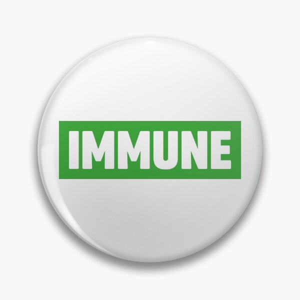 Item preview, IMMUNE | RECOVERED OR VACCINATED designed and sold by designdistiller.