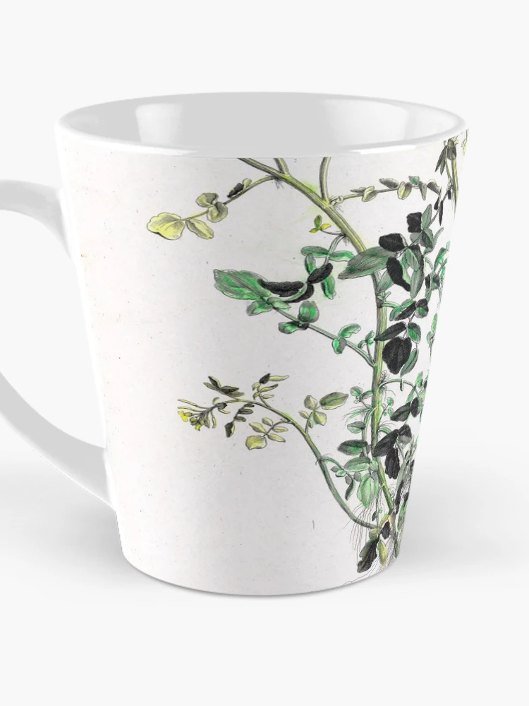 Aperçu 3 sur 4. Mug à café avec l'œuvre [Recueil des plantes dessinées et... créée et vendue par Rodeoclash.