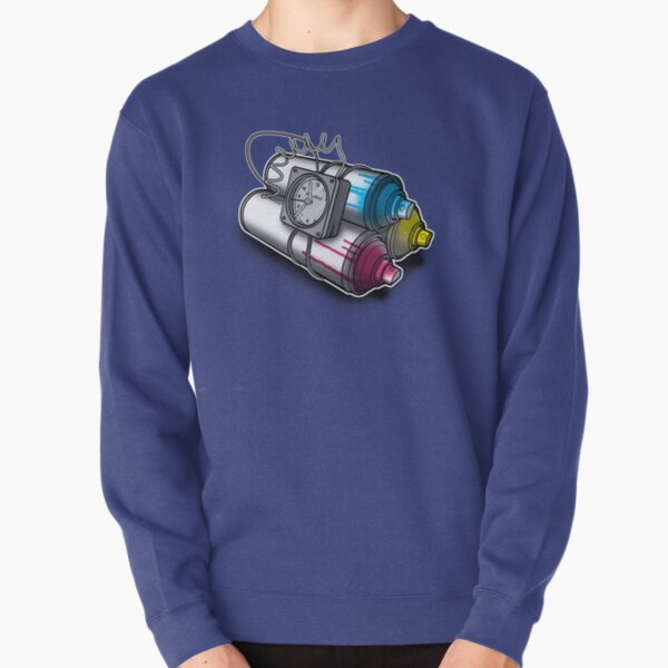 Graffiti Bombing Pullover Sweatshirt