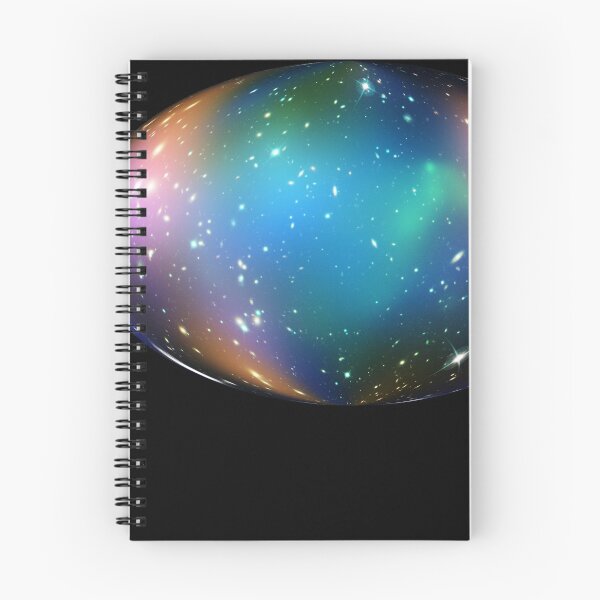 Item preview, Bright Colorful Deep Space Galaxies Rainbow Color Galaxy Cluster Circle Design designed and sold by TNDesignStudio.