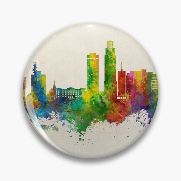Artikelvorschau, Omaha Nebraska Skyline entworfen und verkauft von ArtPrints.