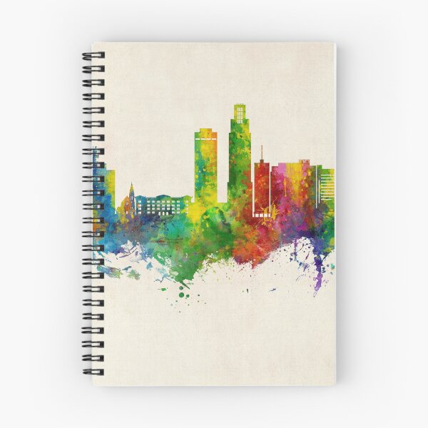 Item preview, Omaha Nebraska Skyline designed and sold by ArtPrints.