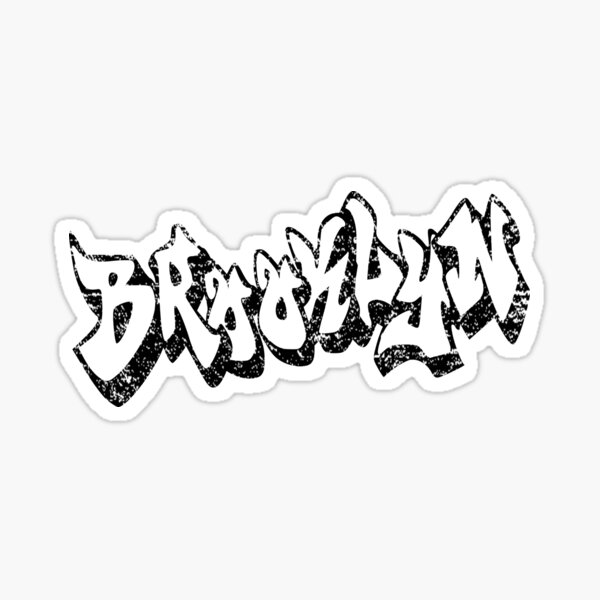 Item preview, Brooklyn Graffiti Typeface designed and sold by CityInksDesigns.