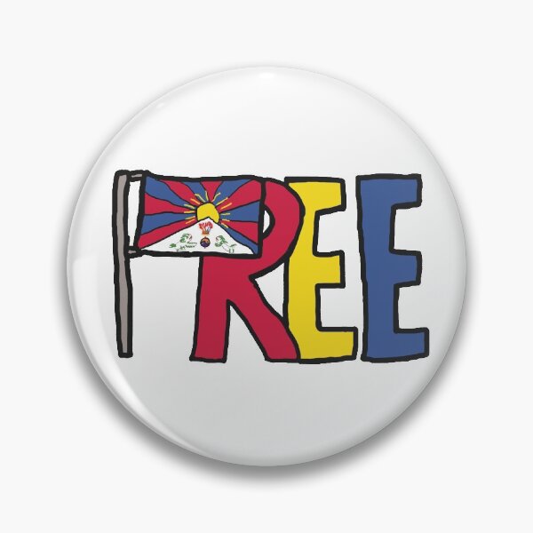 Item preview, Free Tibet designed and sold by Mark-Ewbie.