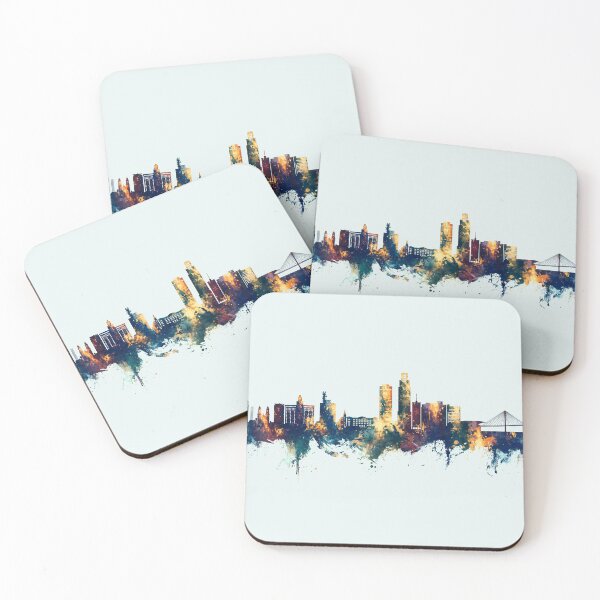 Item preview, Omaha Nebraska Skyline designed and sold by ArtPrints.