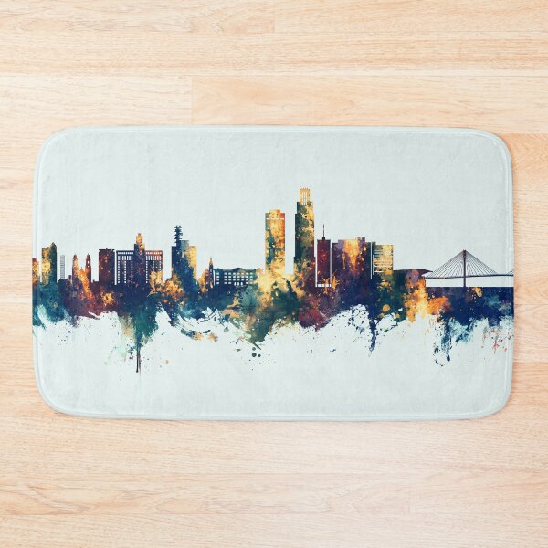 Item preview, Omaha Nebraska Skyline designed and sold by ArtPrints.