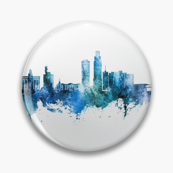 Artikelvorschau, Omaha Nebraska Skyline entworfen und verkauft von ArtPrints.