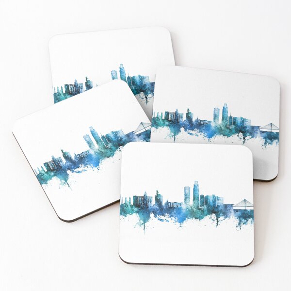 Item preview, Omaha Nebraska Skyline designed and sold by ArtPrints.
