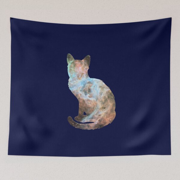 Item preview, Nebula Cat Silhouette  designed and sold by Amanda1775.