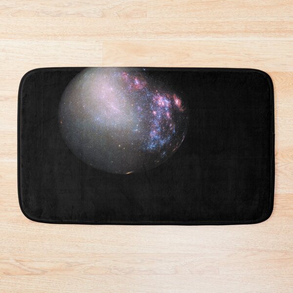 Item preview, Inter Galactic Bright Colorful Galaxy Image of Interacting Galaxies Circle Design designed and sold by TNDesignStudio.