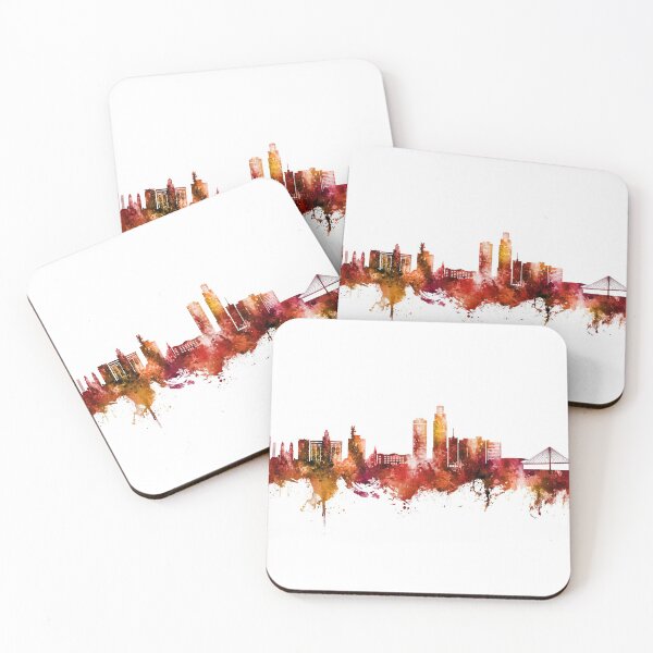 Item preview, Omaha Nebraska Skyline designed and sold by ArtPrints.