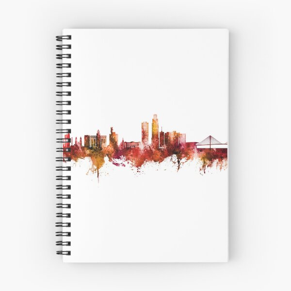 Artikelvorschau, Omaha Nebraska Skyline entworfen und verkauft von ArtPrints.