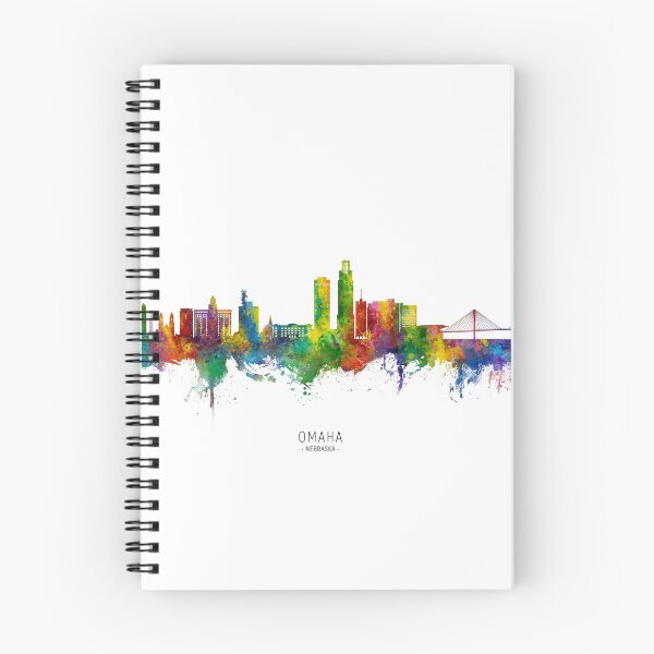 Artikelvorschau, Omaha Nebraska Skyline entworfen und verkauft von ArtPrints.