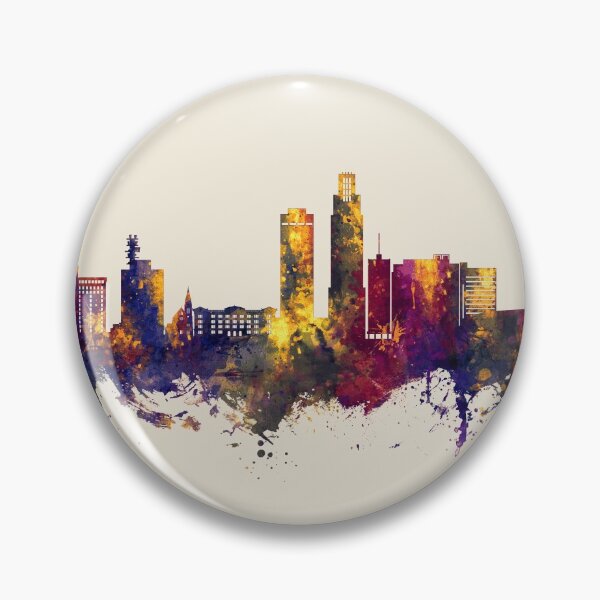 Artikelvorschau, Omaha Nebraska Skyline entworfen und verkauft von ArtPrints.