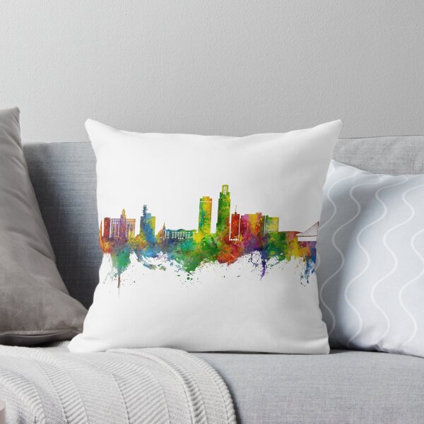 Item preview, Omaha Nebraska Skyline designed and sold by ArtPrints.