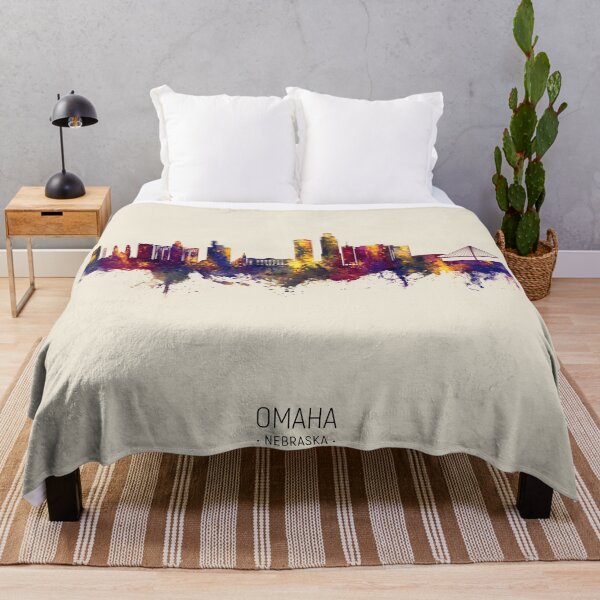 Item preview, Omaha Nebraska Skyline designed and sold by ArtPrints.