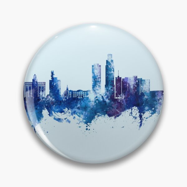 Item preview, Omaha Nebraska Skyline designed and sold by ArtPrints.