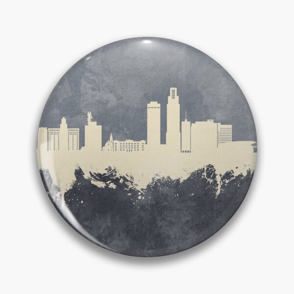 Item preview, Omaha Nebraska Skyline designed and sold by ArtPrints.