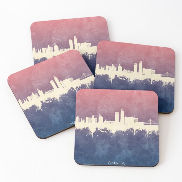 Item preview, Omaha Nebraska Skyline designed and sold by ArtPrints.
