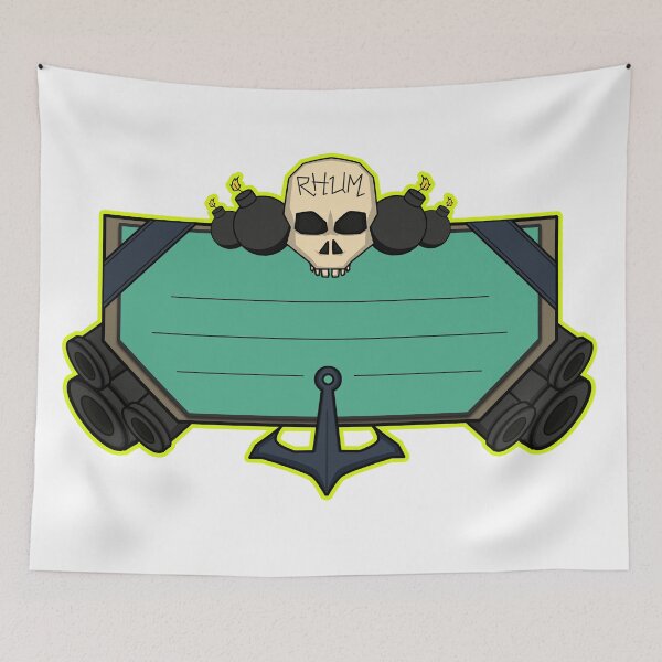 Item preview, Pirate Stickers Labels for Arranged Rum designed and sold by LaZermi.