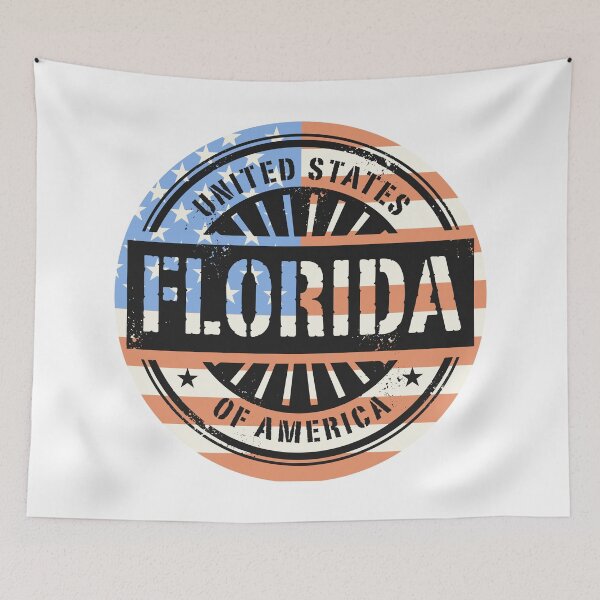 Item preview, Florida, USA flag designed and sold by studio838.
