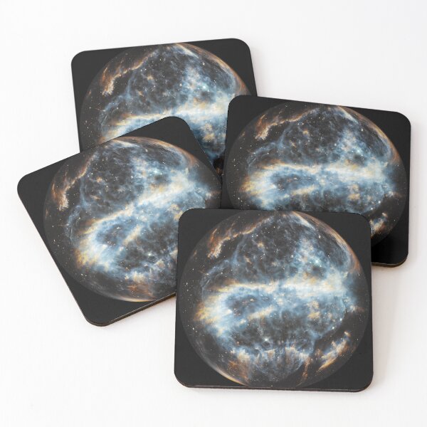 Item preview, Exploding Galaxy Design Bright Image of a Cosmic Nebula Circle Design designed and sold by TNDesignStudio.