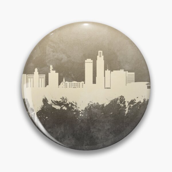 Artikelvorschau, Skyline von Omaha, Nebraska entworfen und verkauft von ArtPrints.