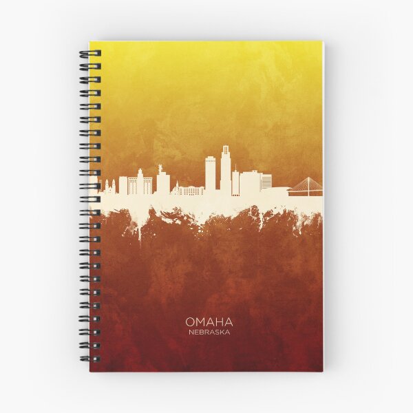 Item preview, Omaha Nebraska Skyline designed and sold by ArtPrints.